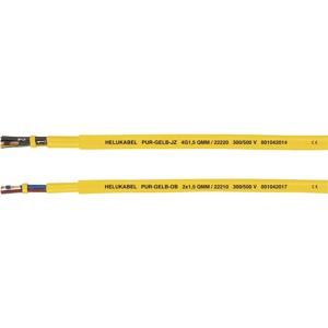 Helukabel PUR-Yellow JB Geïsoleerde kabel 4 G 2.5 mm² Geel 22217-1000 1000 m