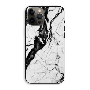 Witte marmer 2: iPhone 12 Pro Max Biologisch afbreekbaar hoesje
