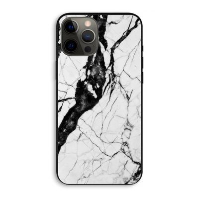 Witte marmer 2: iPhone 12 Pro Max Biologisch afbreekbaar hoesje