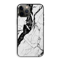 Witte marmer 2: iPhone 12 Pro Max Biologisch afbreekbaar hoesje