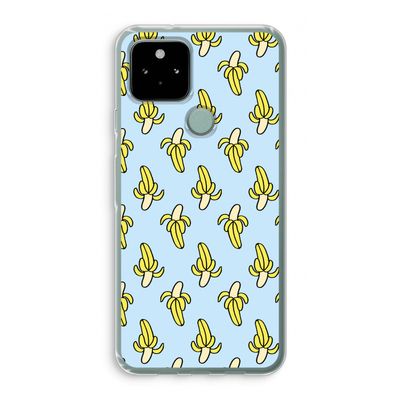Bananas: Google Pixel 5 Transparant Hoesje