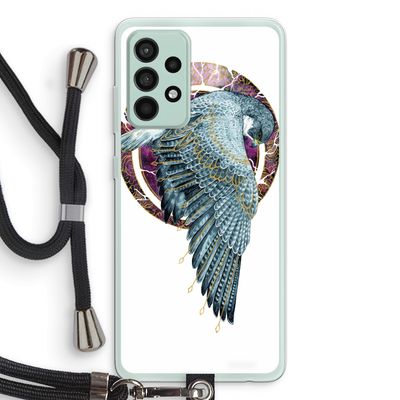 Golden Falcon: Samsung Galaxy A52s 5G Transparant Hoesje met koord