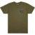 Fender Stratocaster 70th Anniversary Badge Tee olive L