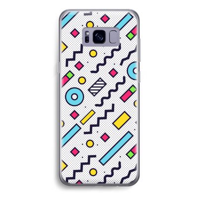 8-bit N°8: Samsung Galaxy S8 Transparant Hoesje