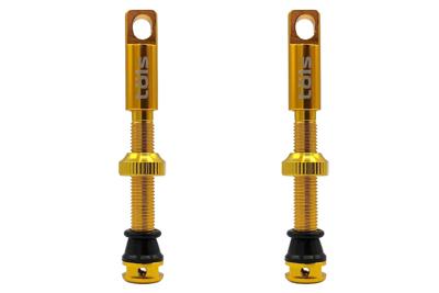 Töls Tubeless Presta Ventiel Set 44mm - Goud Töls Tubeless Presta Ventiel Set 44mm - Goud