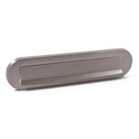 Hardbrass Mariani Briefplaat Ronald Pvd Inox 330x79mm