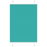 Pliss rolgordijn 95x100 cm stofbreedte 94,4 cm petrol groen