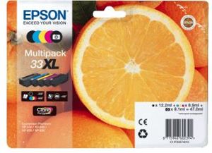 Epson 33XL (Oranges) Multipack Ink