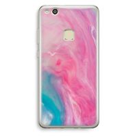 Roze explosie: Huawei Ascend P10 Lite Transparant Hoesje