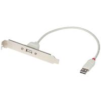 LINDY USB 1.1 Adapter [1x USB 1.1 stekker A - 1x USB 1.1 bus A] neu 0.3 m
