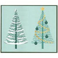 Sizzix • clear stamp set & stencil a5 cosmopolitan christmas merry & light 16pcs