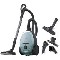 AEG VX82-1-4MB Stofzuiger met zak Blauw