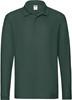 Fruit Of The Loom F541N Premium Long Sleeve Polo - Forest Green - S