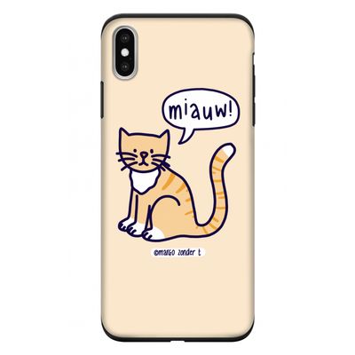 Miauw: iPhone XS Max Tough Case