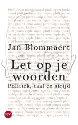 Let op je woorden (Paperback)