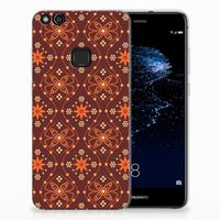 Huawei P10 Lite TPU bumper Batik Brown - thumbnail