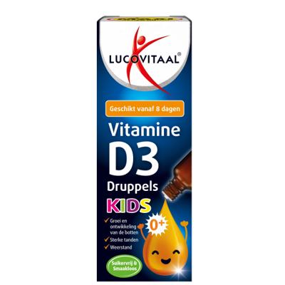 Lucovitaal D3 Vitamine Druppels Kids 50ml Lucovitaal D3 Vitamine Druppels Kids 50ml