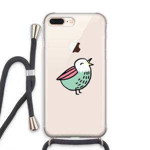 Birdy: iPhone 7 PLUS Transparant Hoesje met koord