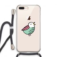 Birdy: iPhone 7 PLUS Transparant Hoesje met koord