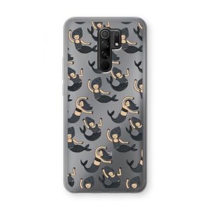 Zeemeermin: Xiaomi Redmi 9 Transparant Hoesje