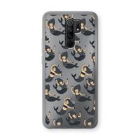 Zeemeermin: Xiaomi Redmi 9 Transparant Hoesje