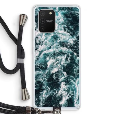 Zee golf: Samsung Galaxy S10 Lite Transparant Hoesje met koord