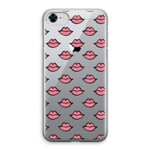 Lipjes: iPhone 8 Transparant Hoesje
