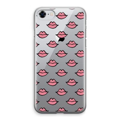 Lipjes: iPhone 8 Transparant Hoesje