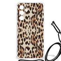 Samsung Galaxy A55 Case Anti-shock Leopard