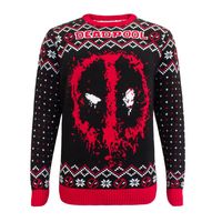 Deadpool Sweatshirt Christmas Jumper Deadpool Size M - thumbnail