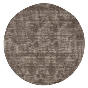 MUST Living Carpet La Belle round large,Ø250 cm, sage green, 100% v...