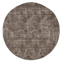 MUST Living Carpet La Belle round large,Ø250 cm, sage green, 100% v...