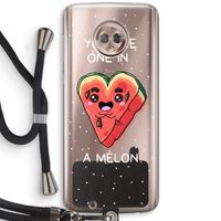 One In A Melon: Motorola Moto G6 Transparant Hoesje met koord