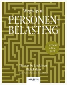 Wegwijs in personenbelasting (Paperback)