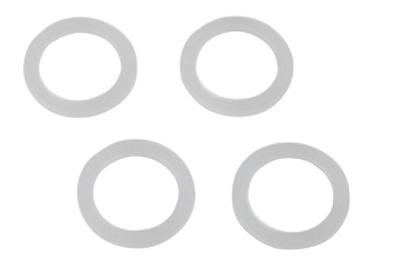 Kirchhoff Watermeter pakking, rubber, 17 x 24 x 2 mm, voor 1/2" 3/4" (4x) - 98697100