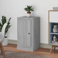 Dressoir 37,5x35,5x67,5 cm bewerkt hout grijs sonoma eikenkleur