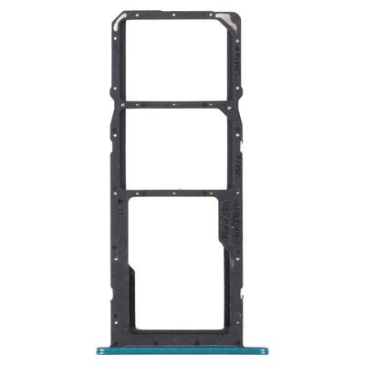 SIM-kaart lade + SIM-kaart lade + Micro SD-kaart lade voor Huawei Y7a (groen)