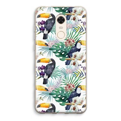 Tukans: Xiaomi Redmi 5 Transparant Hoesje
