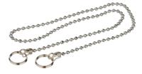 Kirchhoff Ventielketting, chroom, 600 mm, met 2 ringen - 988172148