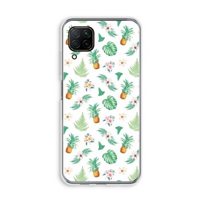 Ananas bladeren: Huawei P40 Lite Transparant Hoesje