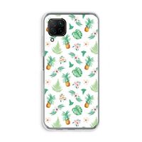 Ananas bladeren: Huawei P40 Lite Transparant Hoesje