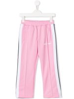 Palm Angels Kids pantalon de jogging à logo imprimé - Rose