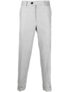 Brunello Cucinelli pantalon de costume en laine - Gris