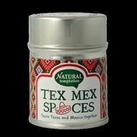 Natural Temptation Tex Mex spices blikje bio 40 Gram
