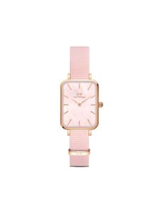 Daniel Wellington montre Quadro Coral 20 x 26 mm - Rose