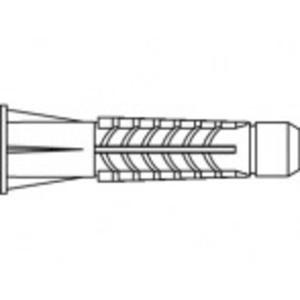 TOOLCRAFT Plug 49 mm TO-5455080 100 stuk(s)