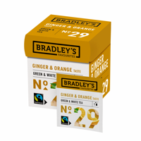 Bradley's favourites green/white tea ginger & orange no. 29 (72x 1.75g)