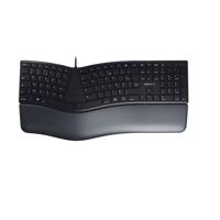 CHERRY KC 4500 ERGO toetsenbord Universeel USB AZERTY Frans Zwart