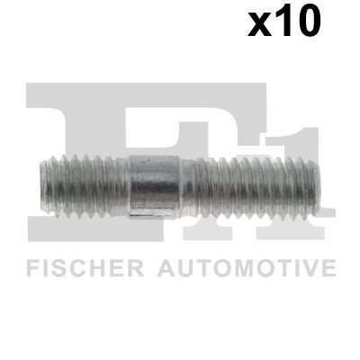 Schroef, uitlaatkromming 9850600910