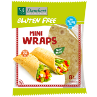Mini wraps glutenvrij 120 Gram